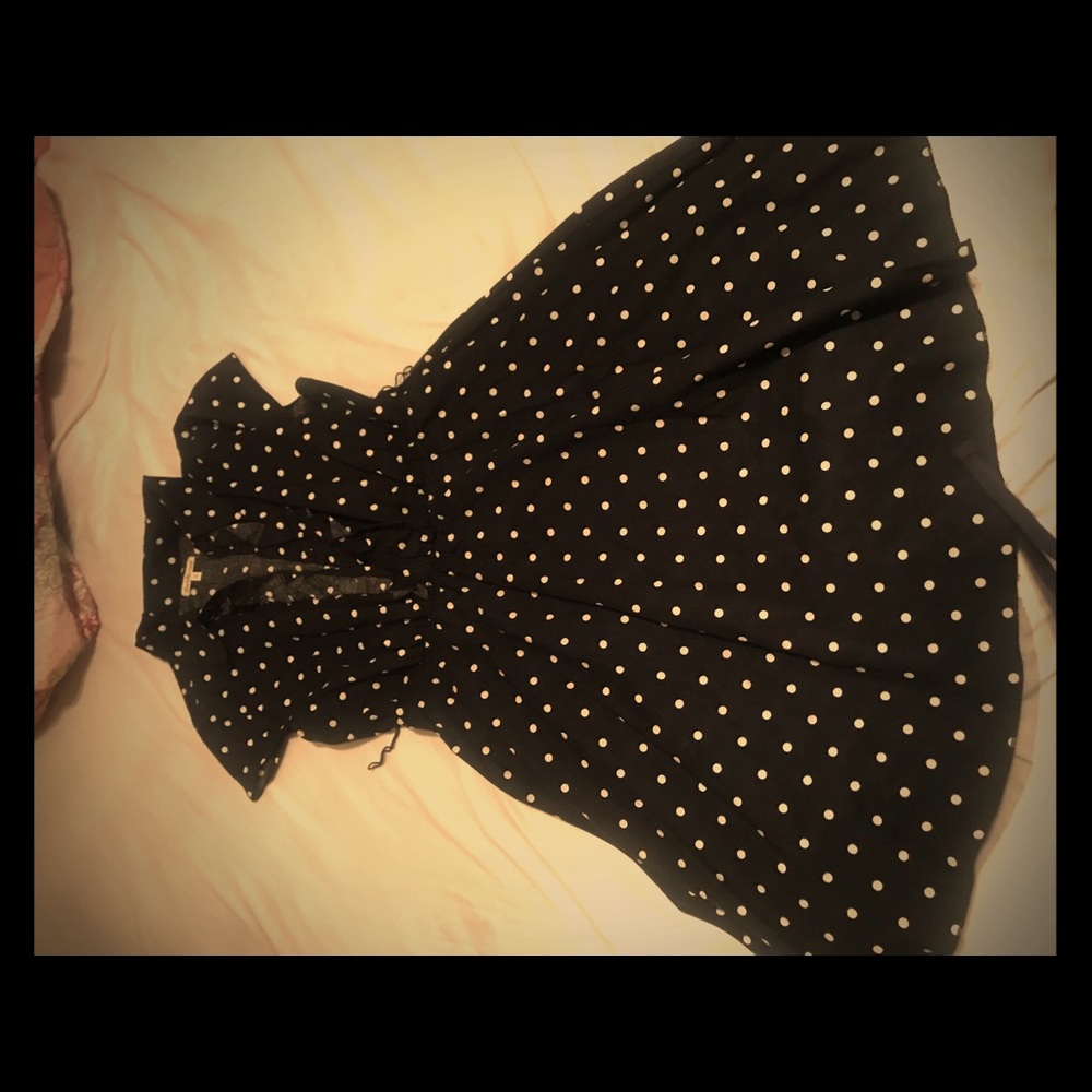 Gorgeous pock a dot dress